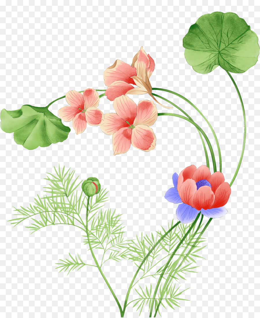 Painting Flower Pattern - Cute cartoon flowers png download - 3808*4647 - Free Transparent Painting png Download.