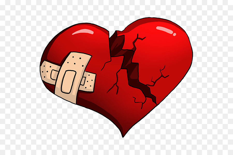 Broken heart Love Cartoon - broken heart png download - 600*600 - Free Transparent  png Download.