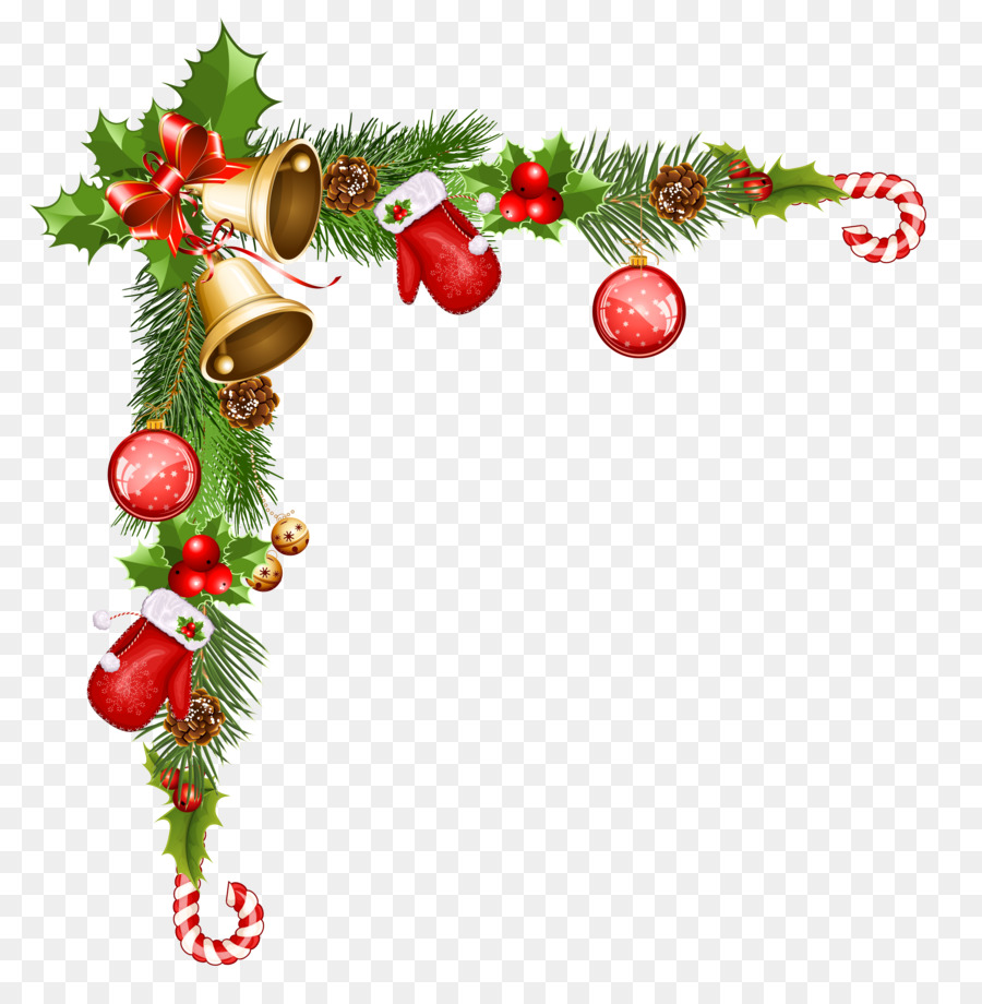 Christmas ornament Santa Claus Clip art - Transparent Christmas Decorative Ornaments Clipart png download - 5170*5246 - Free Transparent Christmas  png Download.