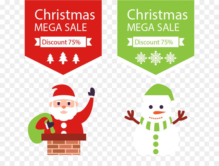 Santa Claus Christmas tree Banner Clip art - Christmas banners cute characters png download - 698*669 - Free Transparent Santa Claus png Download.