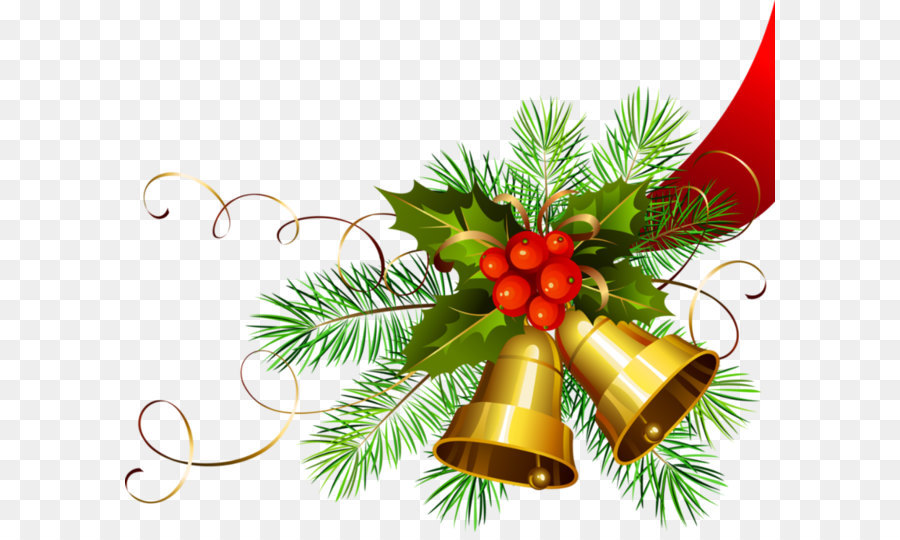 Christmas Day Christmas decoration Jingle bell Clip art - Transparent Christmas Gold Bells png download - 900*737 - Free Transparent Royal Christmas Message png Download.