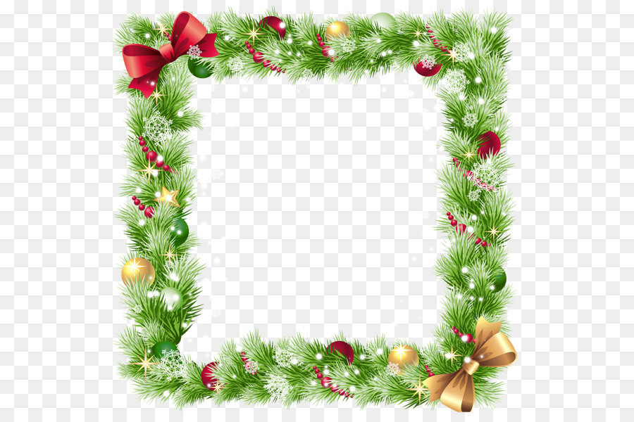 Square Christmas border element png download - 587*600 - Free Transparent Christmas  png Download.