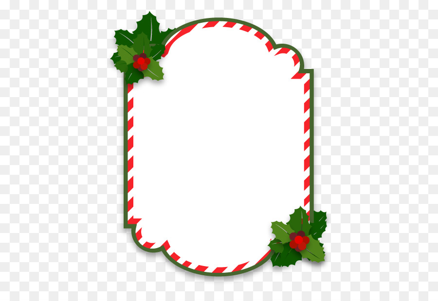 Christmas ornament Picture frame - Cartoon Christmas border png download - 466*608 - Free Transparent Christmas  png Download.