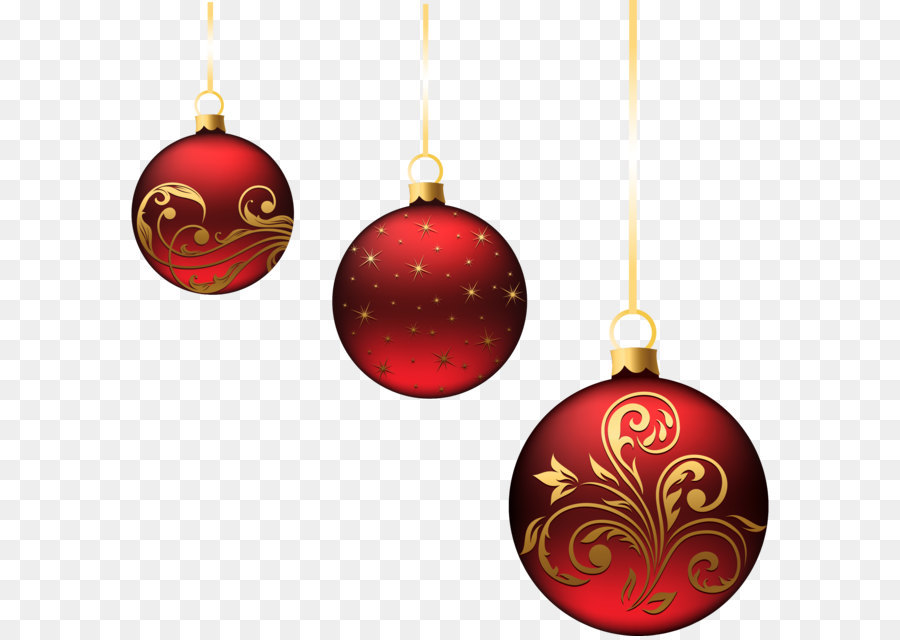 Christmas ornament Christmas decoration Clip art - Christmas Red Balls Ornaments PNG Picture png download - 2393*2341 - Free Transparent Christmas Ornament png Download.