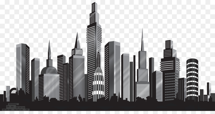 Cityscape Skyline Clip art - city png download - 8000*4153 - Free Transparent Cityscape png Download.