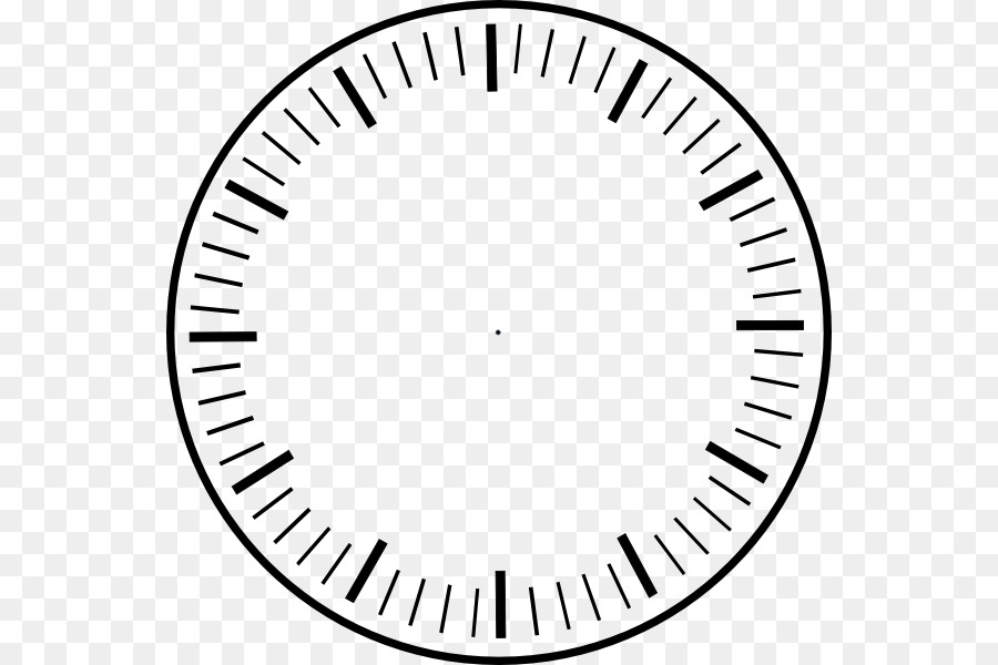 Clock face Clip art - Blank Number Cliparts png download - 600*600 - Free Transparent Clock png Download.
