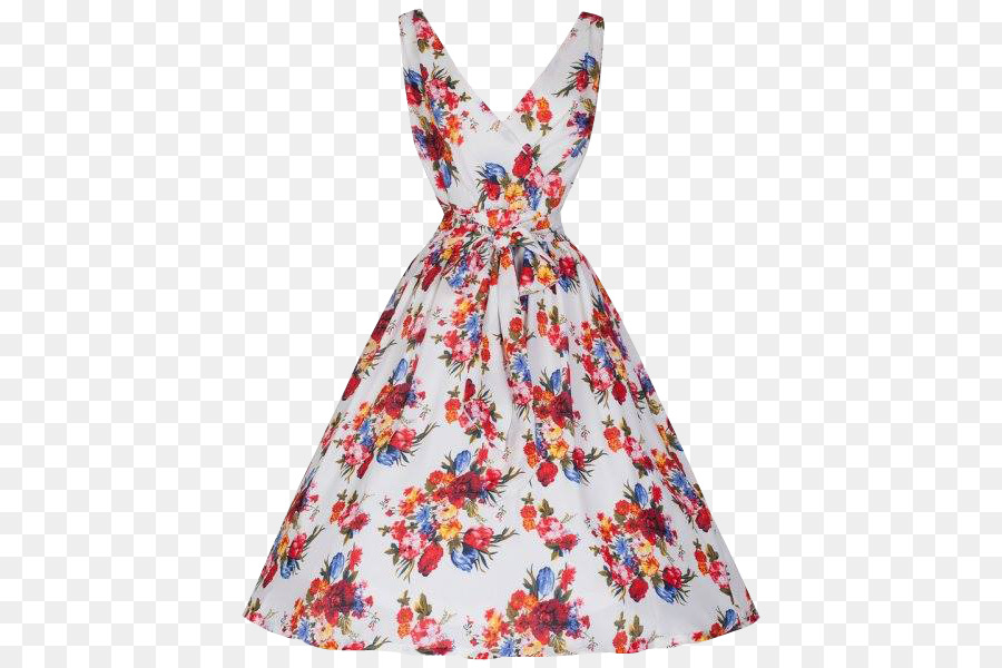 The dress Clothing - Floral Dress PNG Transparent Image png download - 600*600 - Free Transparent Dress png Download.