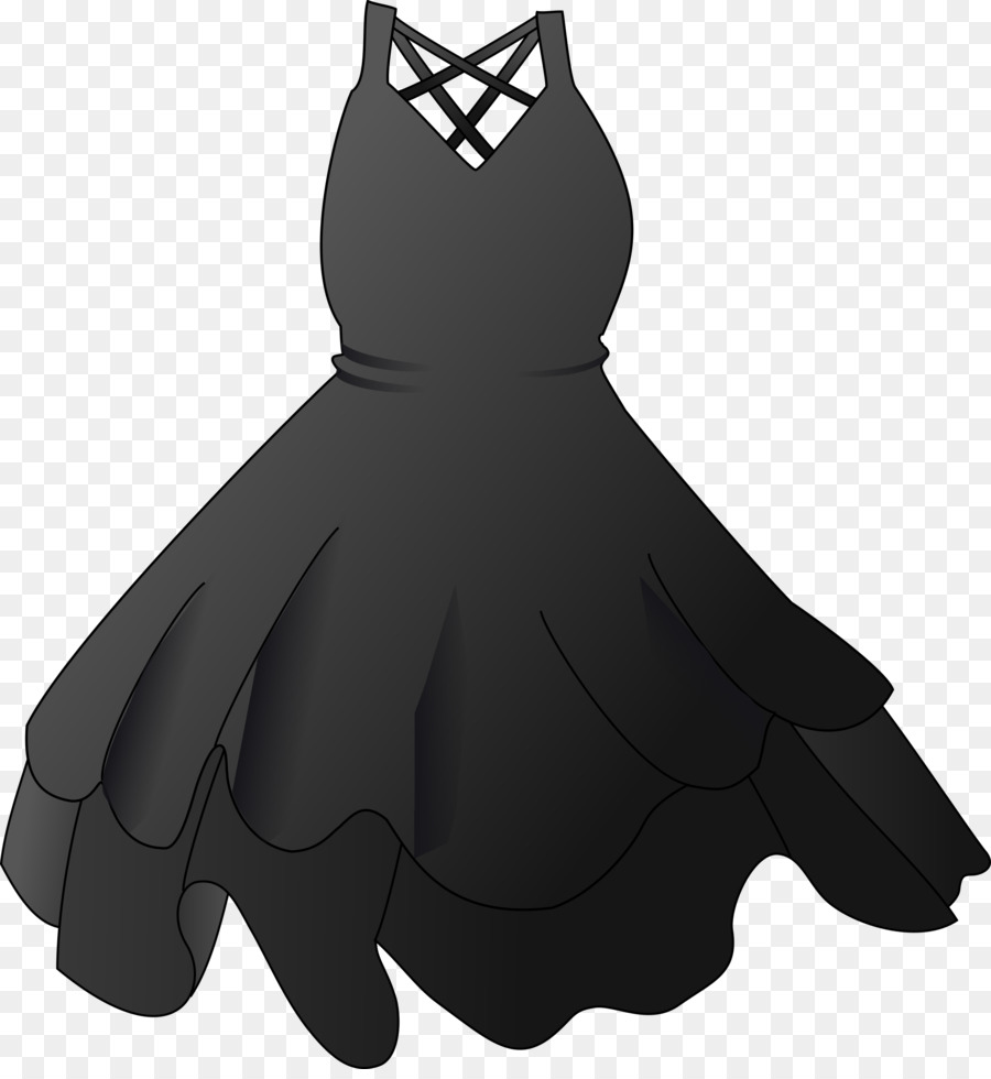 Little black dress Wedding dress Clothing Clip art - Big Dress Cliparts png download - 2225*2400 - Free Transparent Dress png Download.