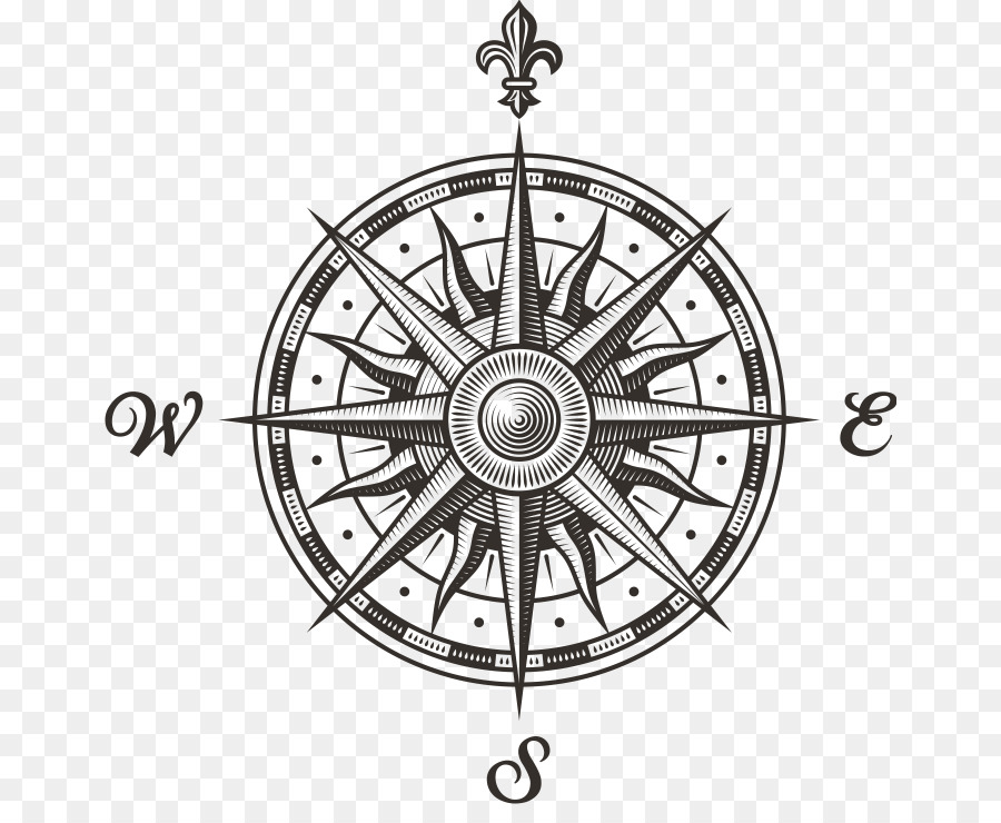 Compass rose Stock photography Clip art - compass png download - 712*723 - Free Transparent Compass Rose png Download.