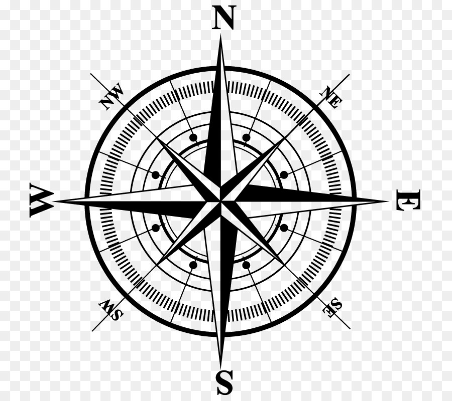 Compass rose Clip art - compass png download - 800*800 - Free Transparent Compass Rose png Download.