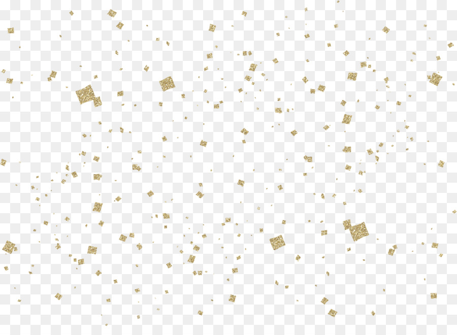 Line Angle Point White Pattern - Gold confetti floating material png download - 4134*2953 - Free Transparent Square png Download.