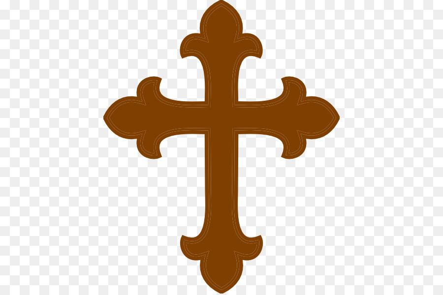 Sign of the cross Brown Clip art - Brown Cross Cliparts png download - 480*597 - Free Transparent Cross png Download.
