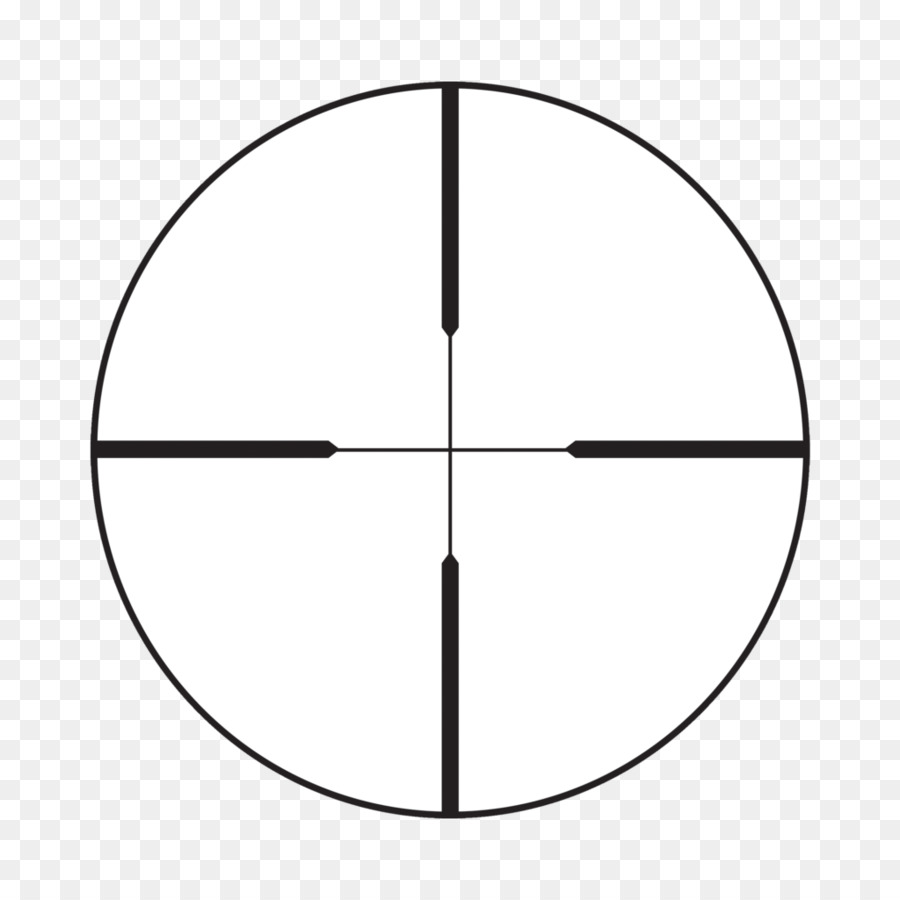 Reticle Telescopic sight Milliradian Optics Bushnell Corporation - crosshair png download - 1024*1024 - Free Transparent  png Download.