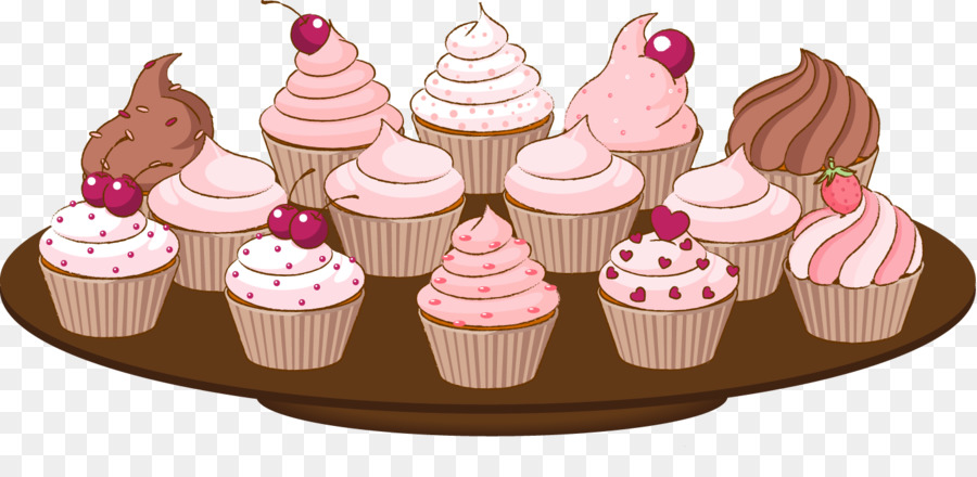 Cakes and Cupcakes Muffin Bakery Clip art - Cup Cake Cliparts png download - 1421*689 - Free Transparent Cupcake png Download.