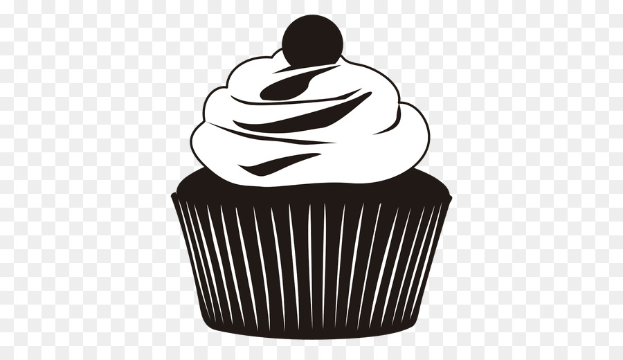 Cupcake Muffin Bakery Silhouette - Silhouette png download - 512*512 - Free Transparent Cupcake png Download.