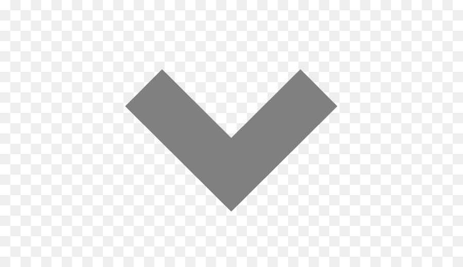 Transparent Down Arrow