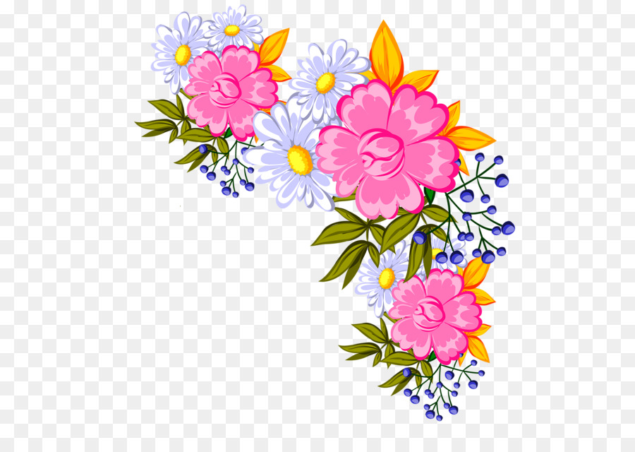 Cut flowers - wild flower png download - 575*636 - Free Transparent Flower png Download.