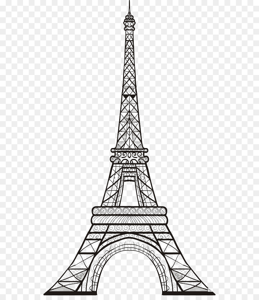 Eiffel Tower Sketch tower Drawing - Eiffel Tower png download - 598*1024 - Free Transparent Eiffel Tower png Download.