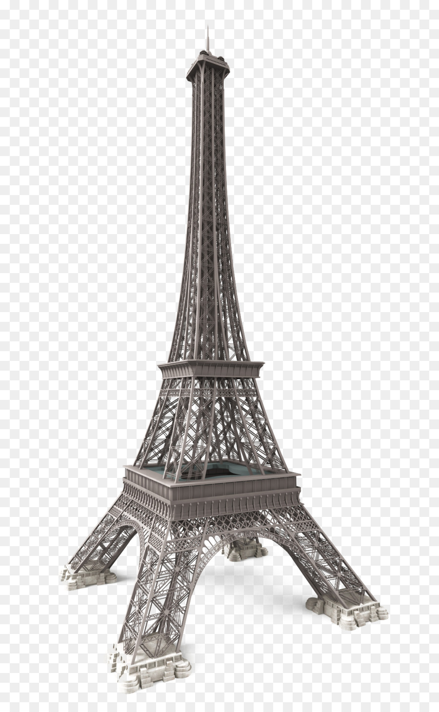 Eiffel Tower 3D computer graphics 3D modeling 3D printing - Exquisite Eiffel Tower png download - 1024*1656 - Free Transparent Eiffel Tower png Download.