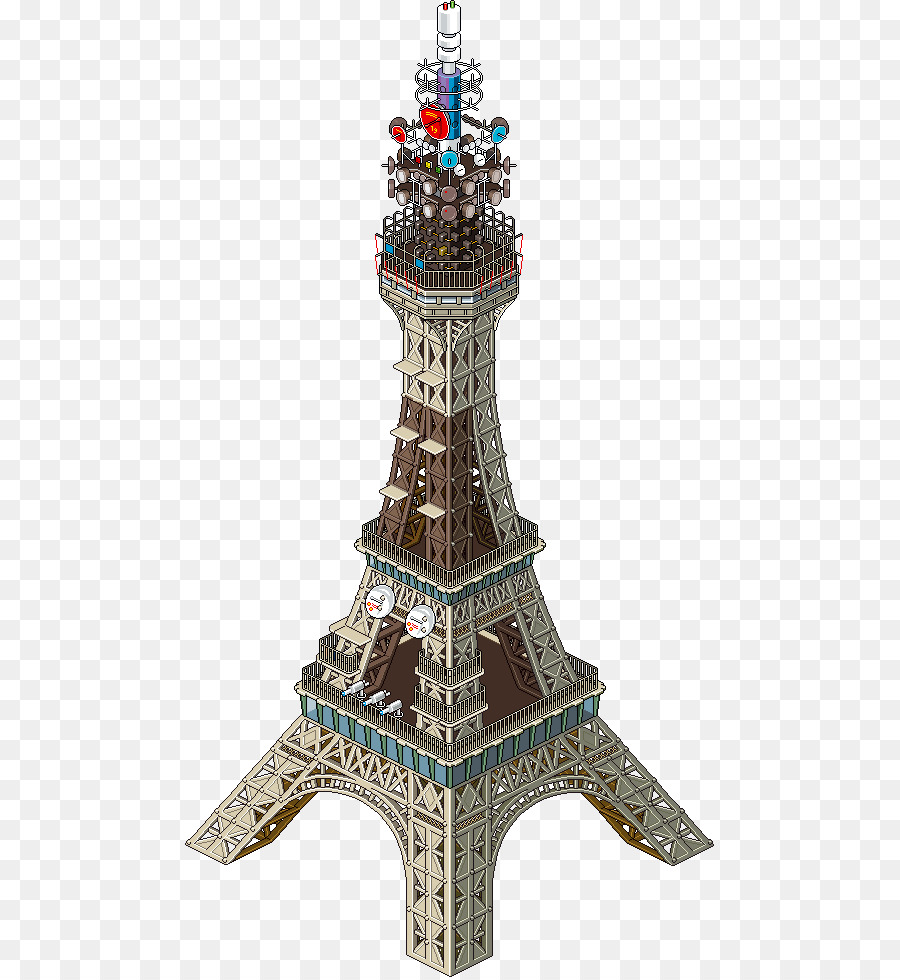 Eiffel Tower eBoy Pixel art - Paris png download - 529*977 - Free Transparent Eiffel Tower png Download.