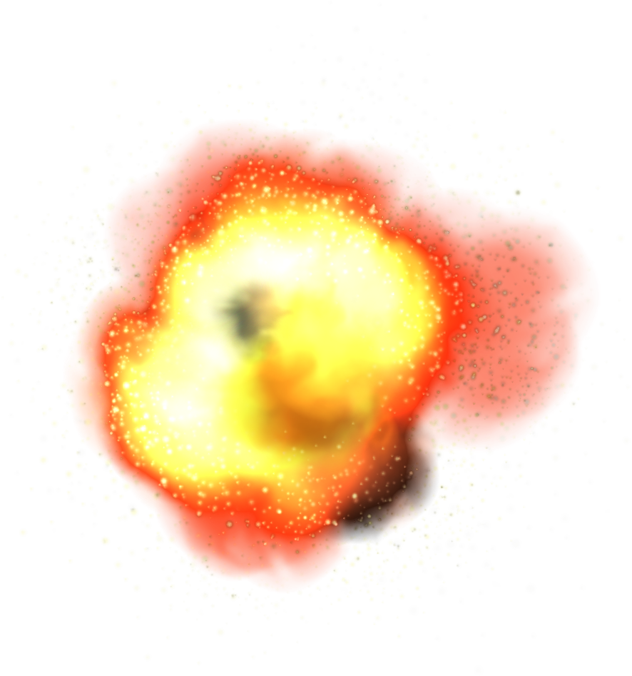 Explosion Fire Flame element png download 886*947 Free