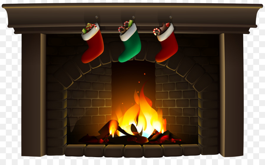 Christmas Fireplace Clip art - christmas png download - 8000*4801 - Free Transparent Christmas  png Download.