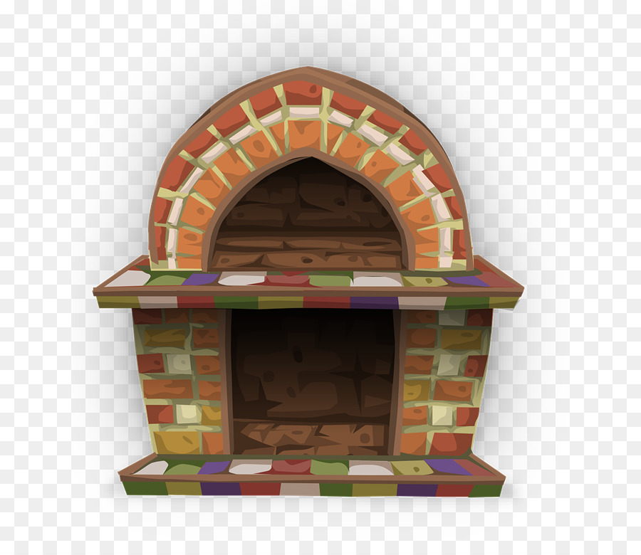 Fireplace Chimney Clip art - Transparent Fireplace Cliparts png download - 700*769 - Free Transparent Fireplace png Download.