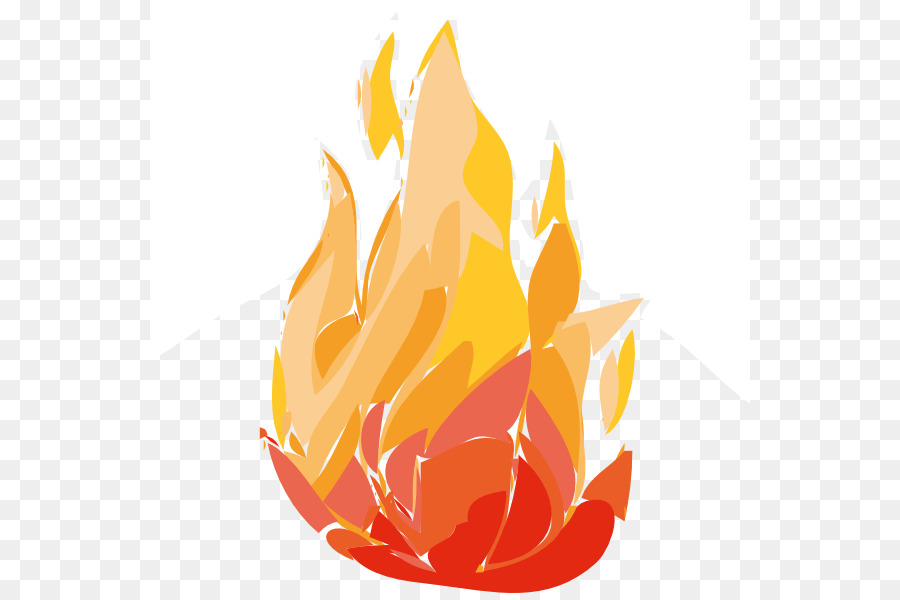 Flame Fire Free content Clip art - Cartoon Flames png download - 600*593 - Free Transparent Flame png Download.