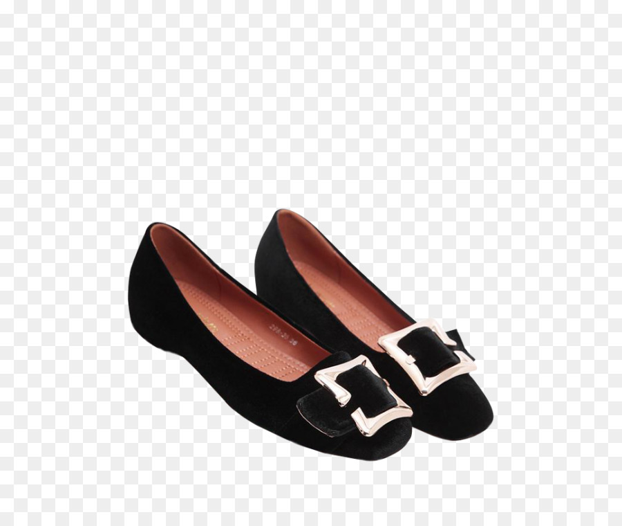 Ballet flat Slip-on shoe Strap Buckle - Flat footwear png download - 558*744 - Free Transparent Ballet Flat png Download.