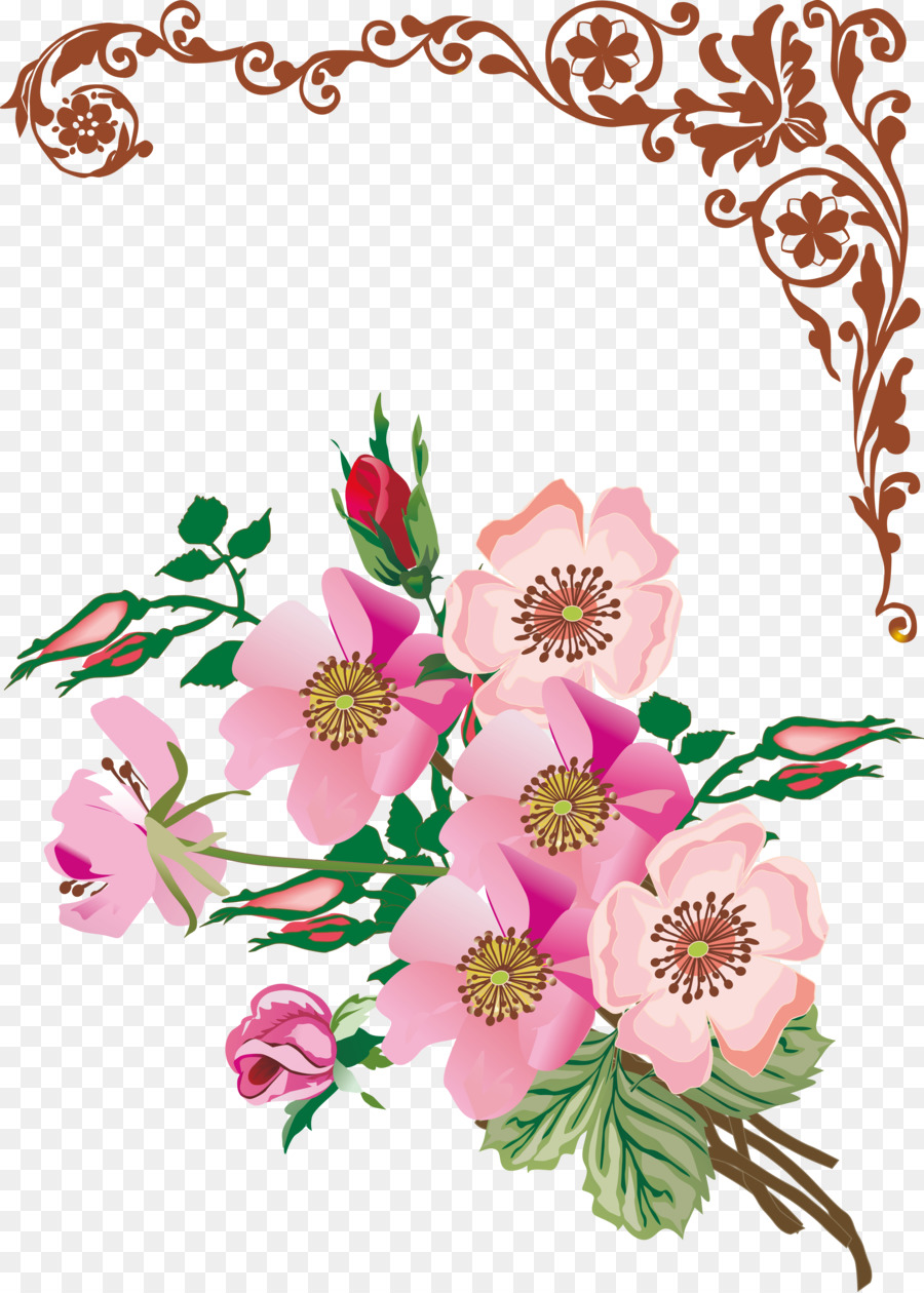 Floral design Flower - Vector Flower png download - 6257*8756 - Free Transparent Floral Design png Download.