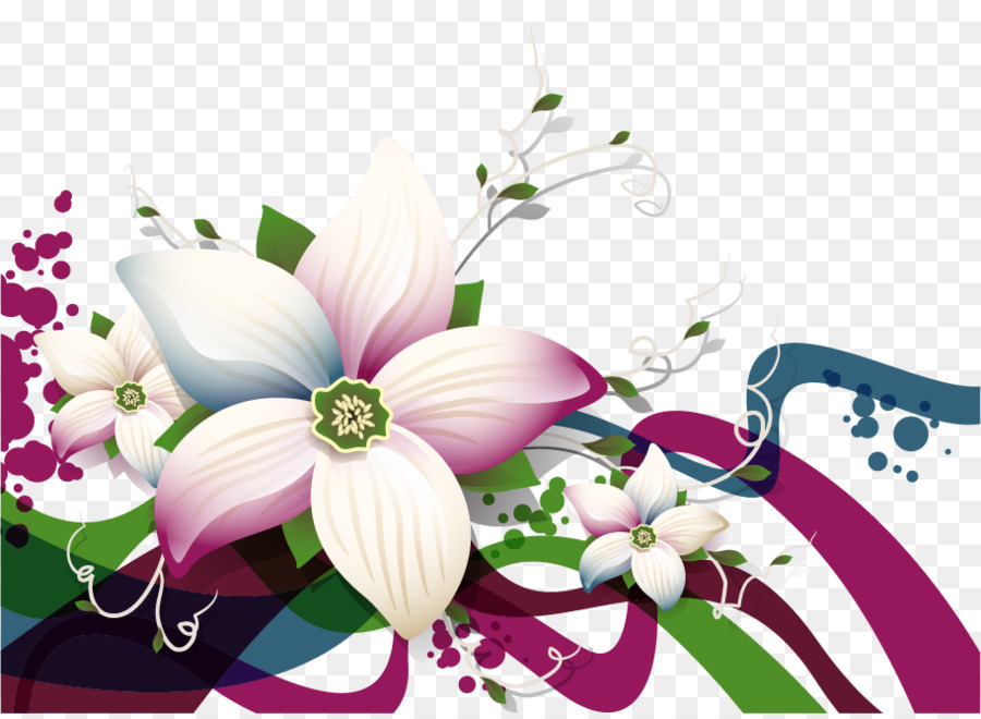Floral design Flower Art - Vector Flower png download - 913*664 - Free Transparent Floral Design png Download.