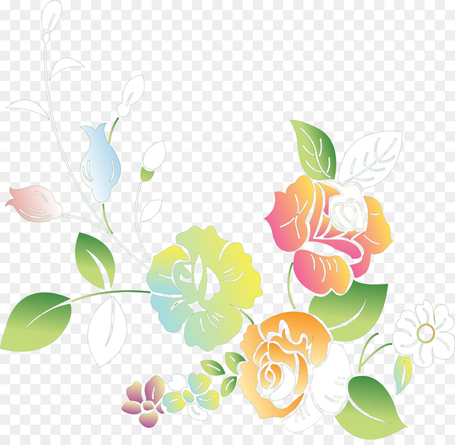 Flower Floral design - VECTOR FLOWERS png download - 4881*4711 - Free Transparent Flower png Download.