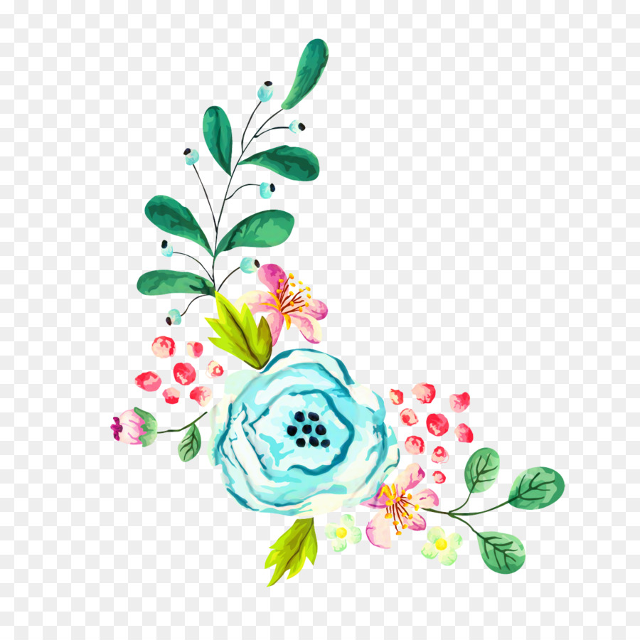 Flower Floral design Transparency Vector graphics Clip art -  png download - 1200*1200 - Free Transparent Flower png Download.