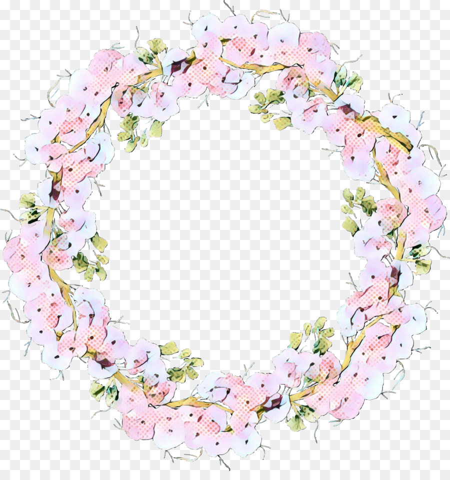 Flower Wreath Rose Garland Pastel -  png download - 2867*3000 - Free Transparent Flower png Download.