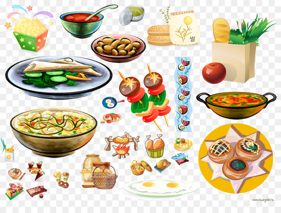 Food Drawing Eating Clip art - foods png download - 2800*2076 - Free Transparent Food png Download.