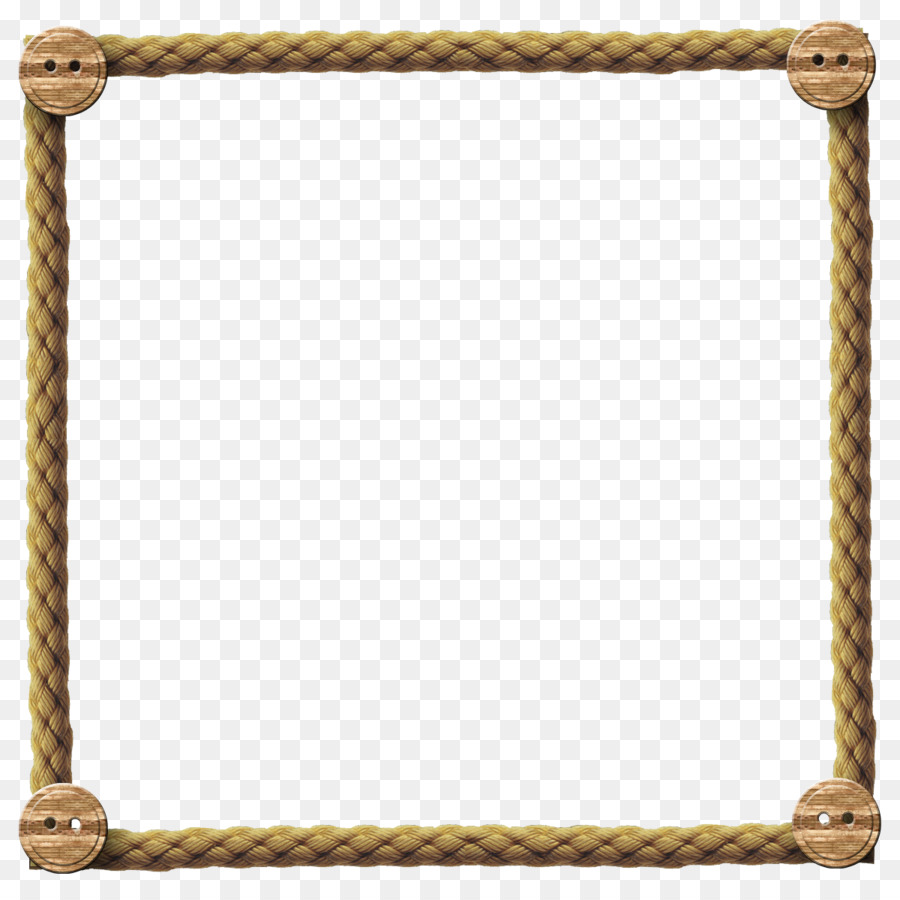 Borders and Frames Rope Picture Frames Clip art - rope png download - 1200*1200 - Free Transparent BORDERS AND FRAMES png Download.