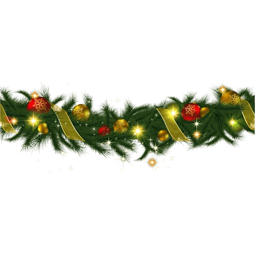 Garland Christmas decoration Wreath Clip art - garland png download ...