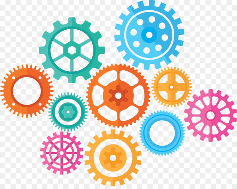 Gear Clock - gears png download - 9153*7218 - Free Transparent Gear png Download.