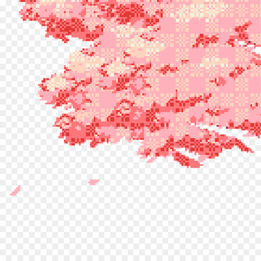 Листья Сакуры без фона
