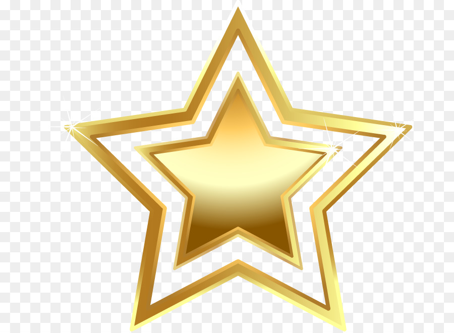 Shandong Golden Stars Clip art - Gold five-pointed star png download - 750*657 - Free Transparent Shandong Golden Stars png Download.