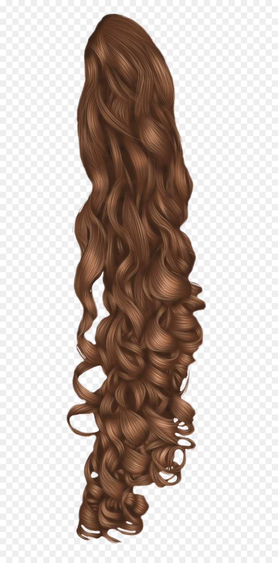 Black hair Wig Hairstyle - curly png download - 900*1801 - Free Transparent Hair png Download.