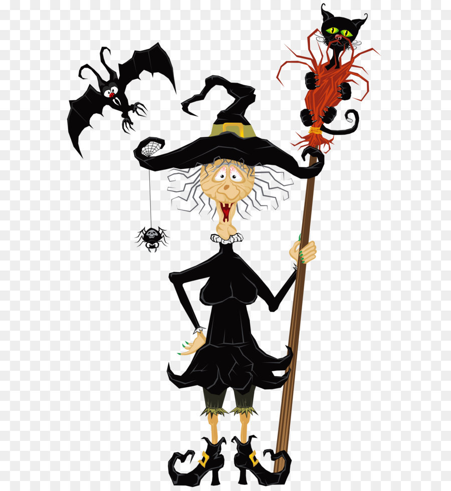 Halloween Witchcraft Clip art - Halloween Creepy Witch PNG Clipart png download - 2800*4215 - Free Transparent Halloween  png Download.