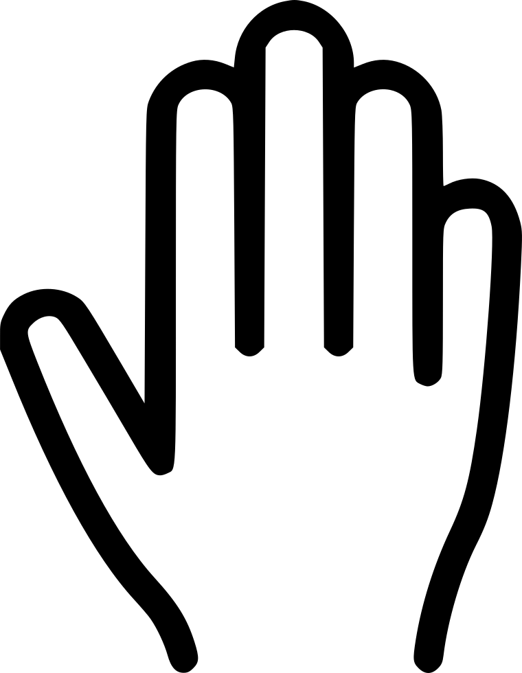 Computer Icons Hand Symbol - touch vector png download - 760*980 - Free ...
