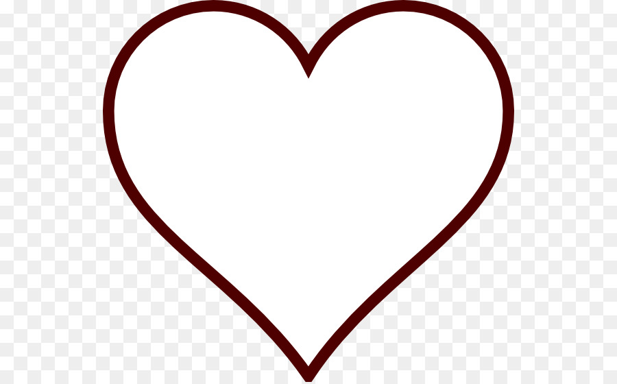 Heart Clip art - White Heart Cliparts png download - 600*557 - Free Transparent  png Download.