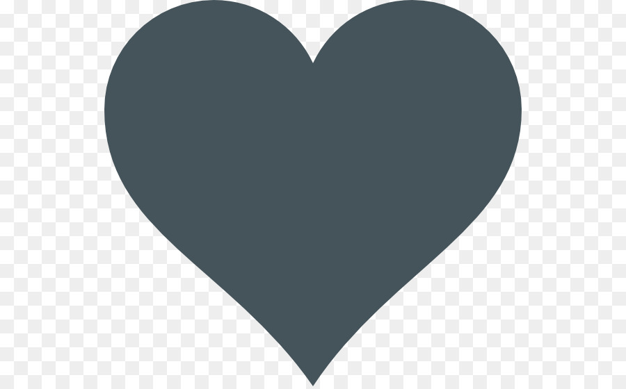 Heart Pattern - Grey Heart Cliparts png download - 600*556 - Free Transparent  png Download.