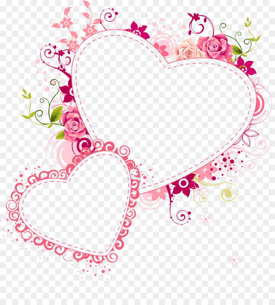 Picture Frames Paper Love Heart Glass - love frame png download - 2191*2434 - Free Transparent Picture Frames png Download.