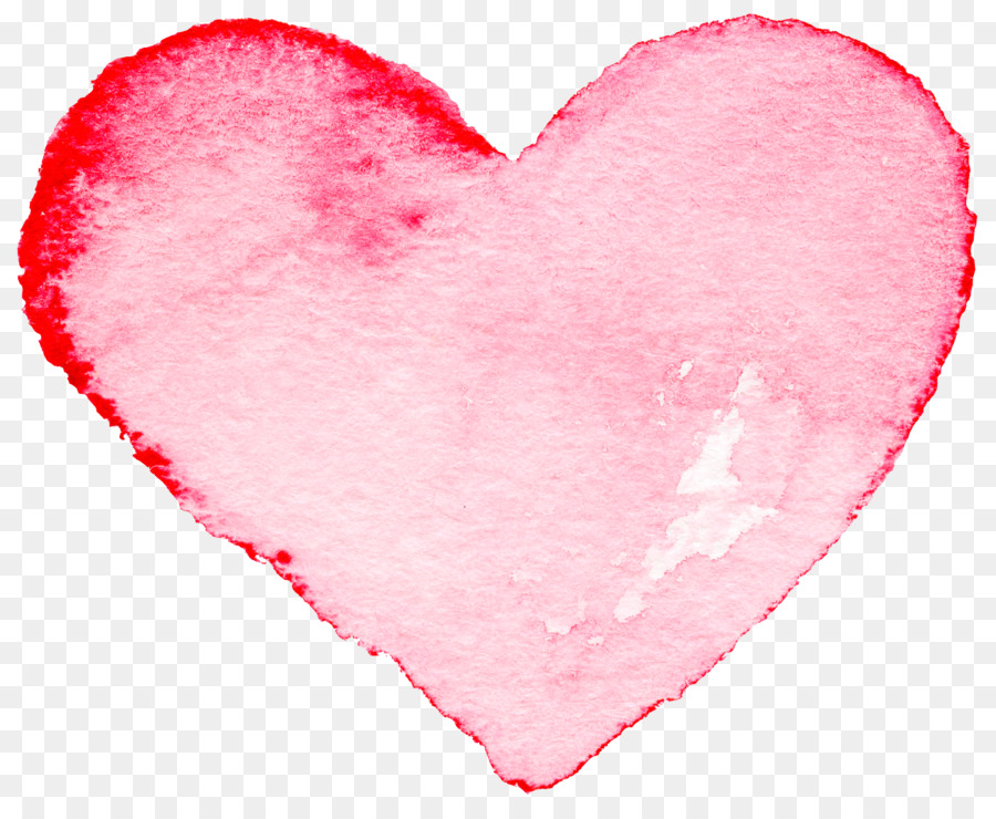 Watercolor painting Heart - heart png download - 2499*2027 - Free Transparent Watercolor Painting png Download.