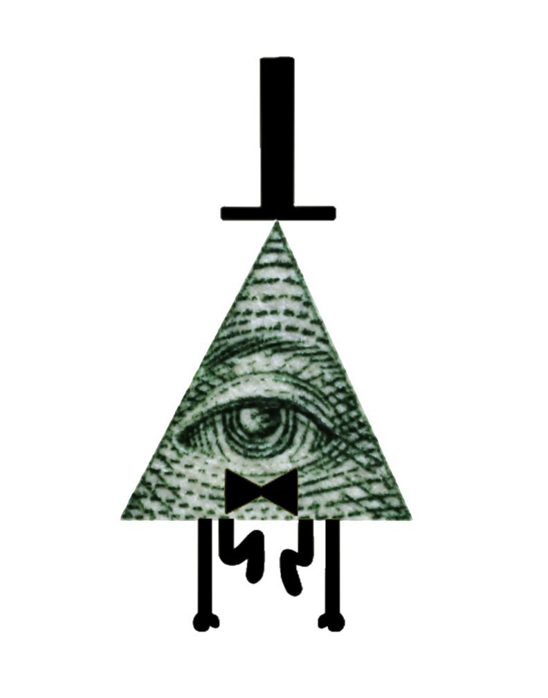 Illuminati Bill Cipher Eye of Providence Secret society New World Order ...