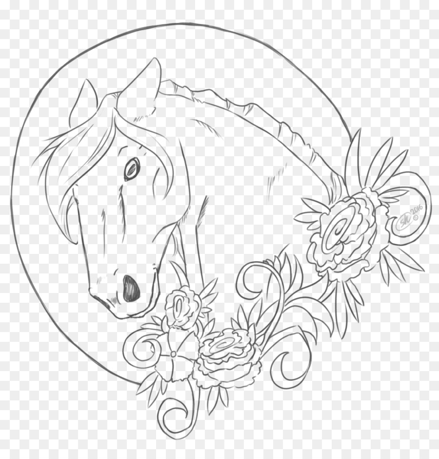 Horse head mask Line art Drawing Pony - horse png download - 1280*1310 - Free Transparent Horse png Download.
