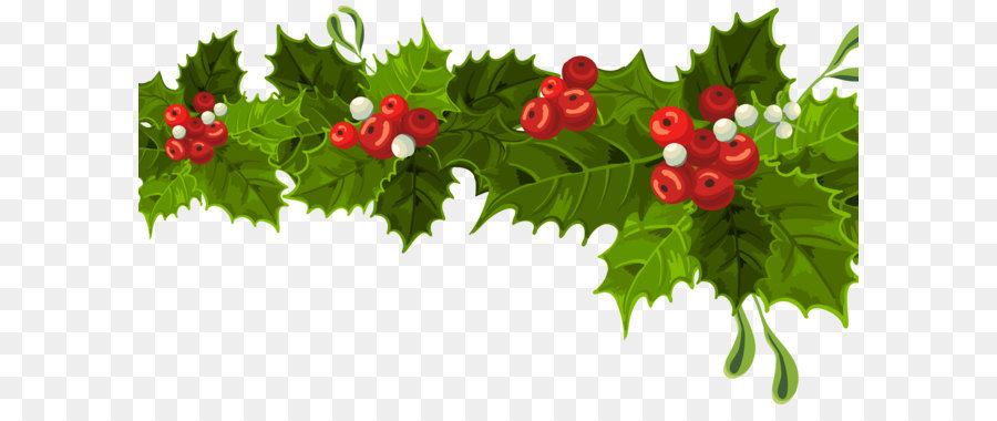 Christmas decoration Christmas ornament Clip art - Transparent Christmas Long Mistletoe Decoration PNG Clipart png download - 5900*3312 - Free Transparent Mistletoe png Download.
